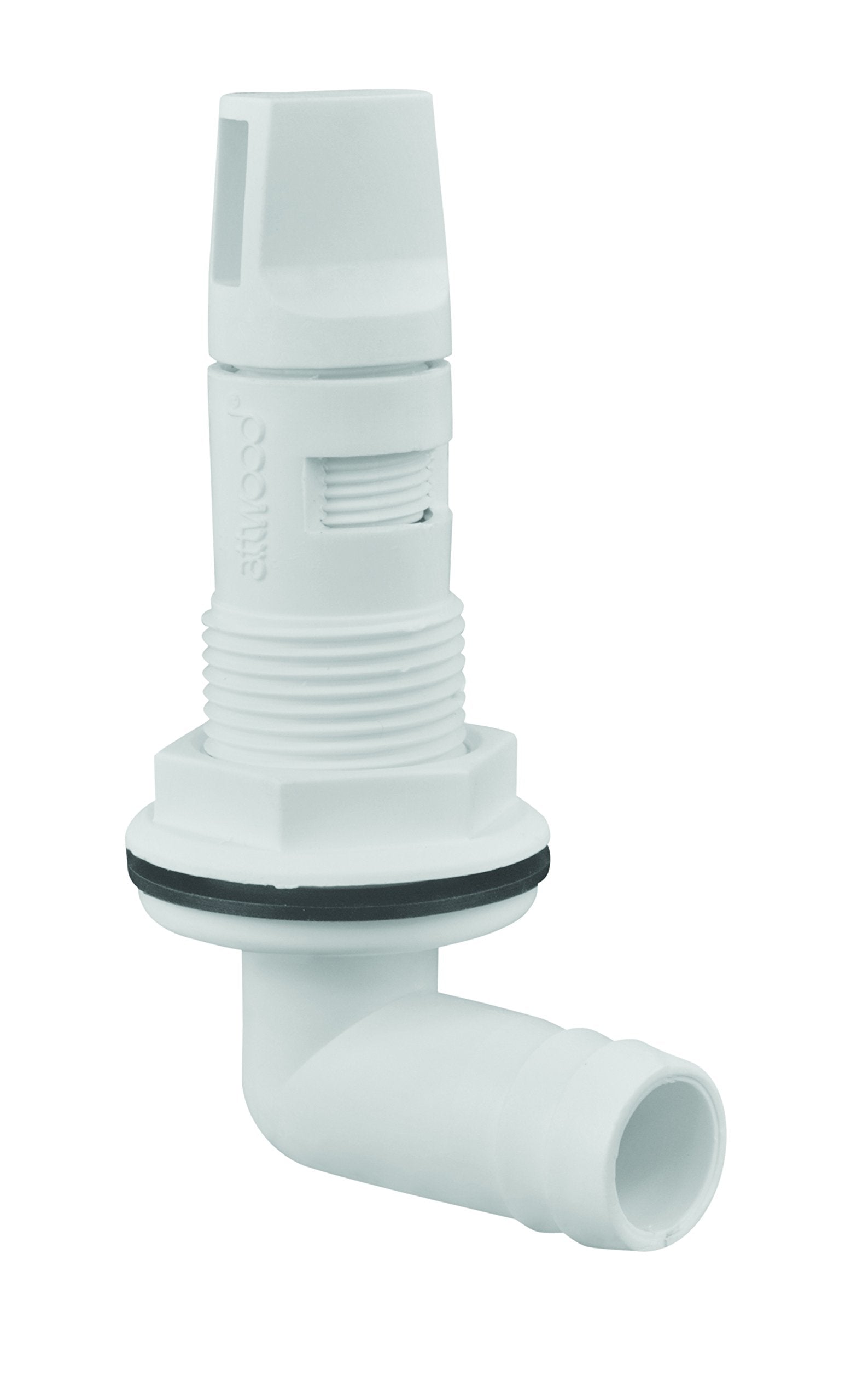 Attwood Adjustable 4125-7 Polypropylene Livewell Pump or Livewell Aerator Spray Head for 3/4-inch Hose