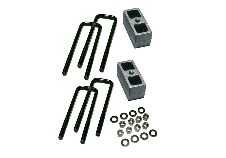 Superlift RealTruck 3" Block Kit for Chevrolet 1/2 & 3/4 Ton | Rear Lift Blocks, U-Bolts, & Hardware | 3538 | Fits 1969-1972 Chevrolet 1/2 and 3/4 Ton Pickup 4WD