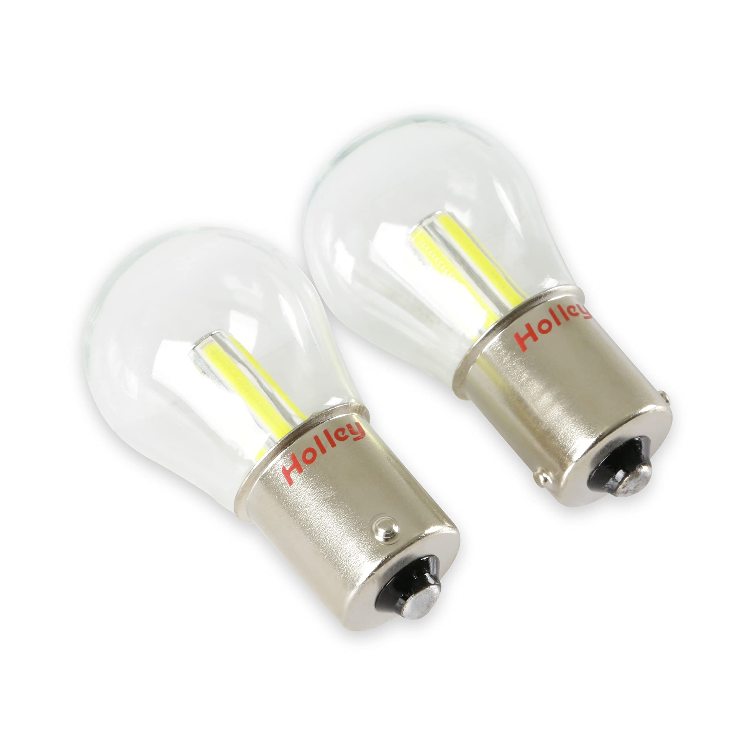 Holley HLED04 RetroBright LED Bulbs - Turn Signal 1156 - Modern White - Pair