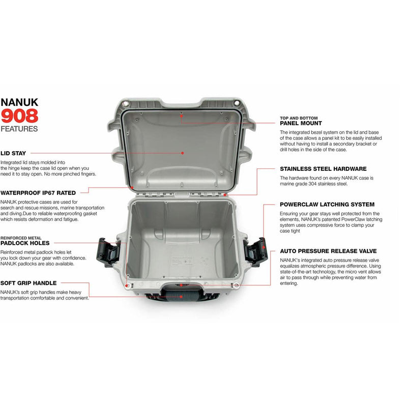 Silver 908 Case