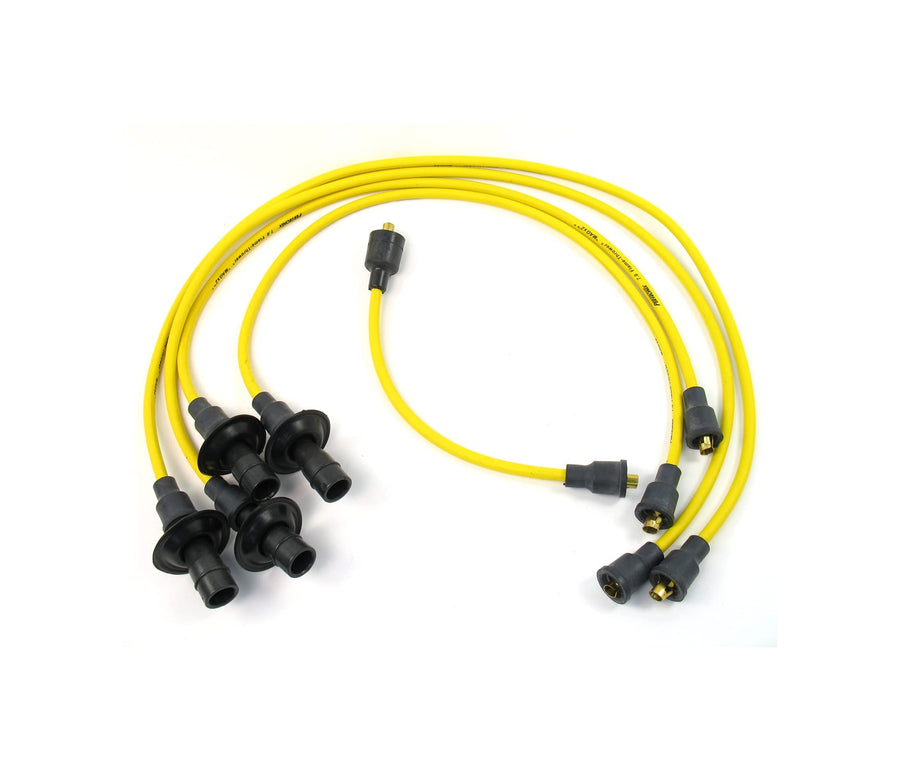 Flame-Thrower Pertronix 704501 Yellow Custom Fit 4 Cylinder Spark Plug Wire