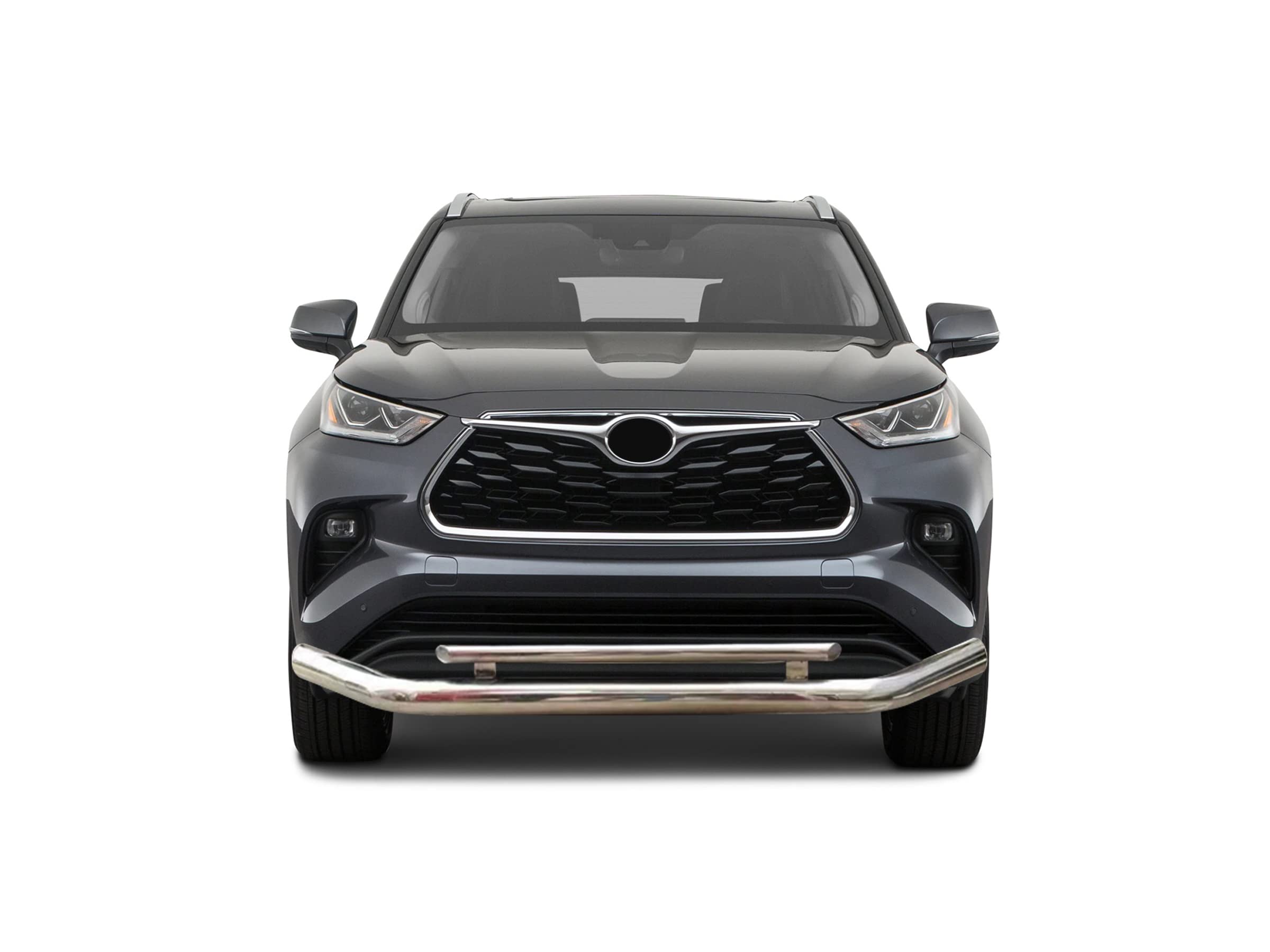 Stainless Double Layer Black Horse Off Road FRONT RUNNER - compatible with 2021-2023 Toyota Highlander - FD-TR21S