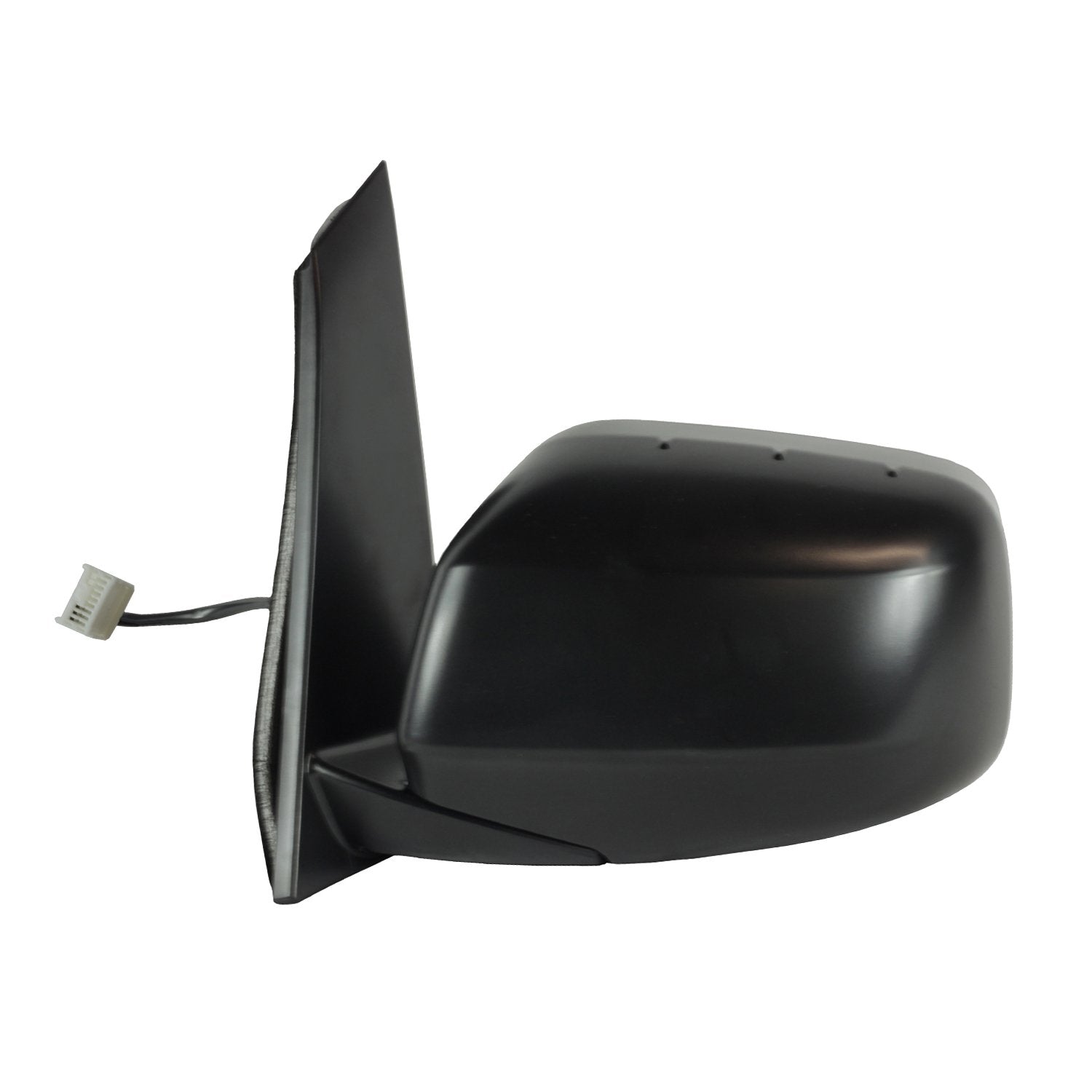 Fit System Driver Side Power Mirror for Honda Odyssey LX Model, Textured Black, Foldaway, Driver Side