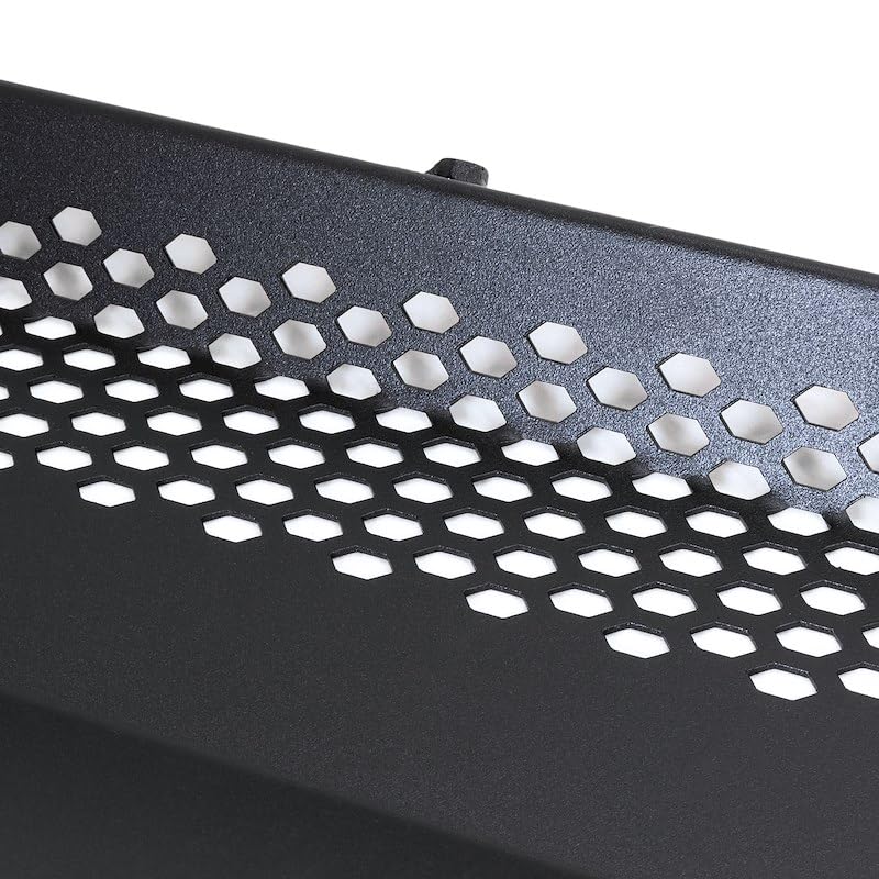 Trailfx Skid Plate Matte Black Powder Coated Steel Fits Ram 2500 2019-2024 with Mounting Hardware Fits Front Bumpers FHDSP008TI