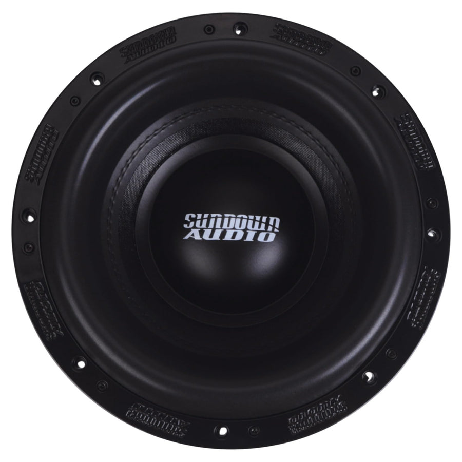 12" Sundown Audio X v.3 Subwoofer – Dual 1 Ohm, 2500W RMS/5000W Peak, 3" VC, 30mm Xmax, Mega-Roll v.2 Surround, Triple Stack Magnet, Deep Bass SPL Sub for Ported Enclosures