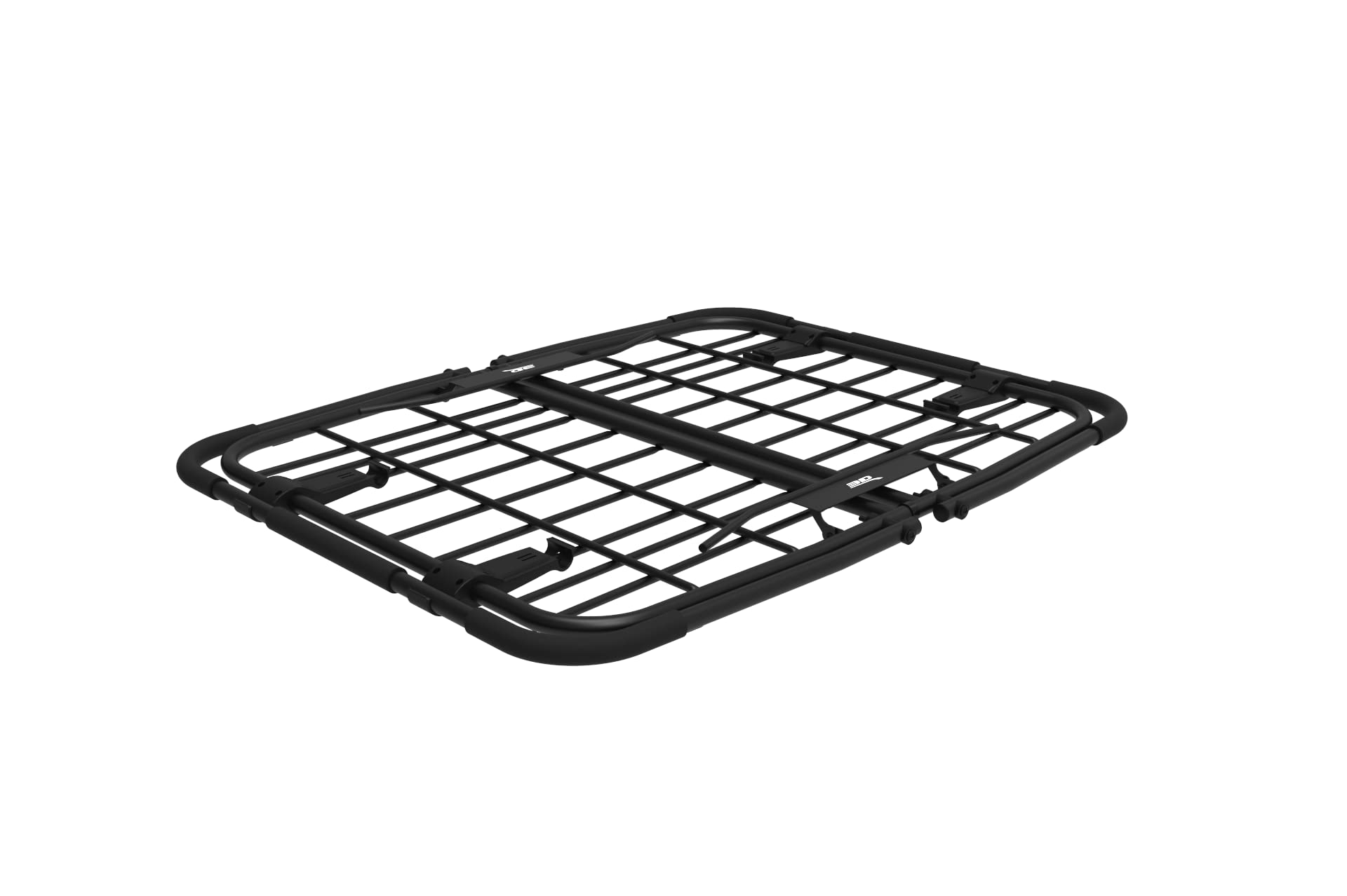 Transforming 3D MAXpider Roof Basket - Rooftop Cargo Basket, 52” x 43”, Adjustable Folding Multiple Configuration, Secure Luggage Storage Carrier, Mount on Universal Cross Bars for SUV/Truck/Car