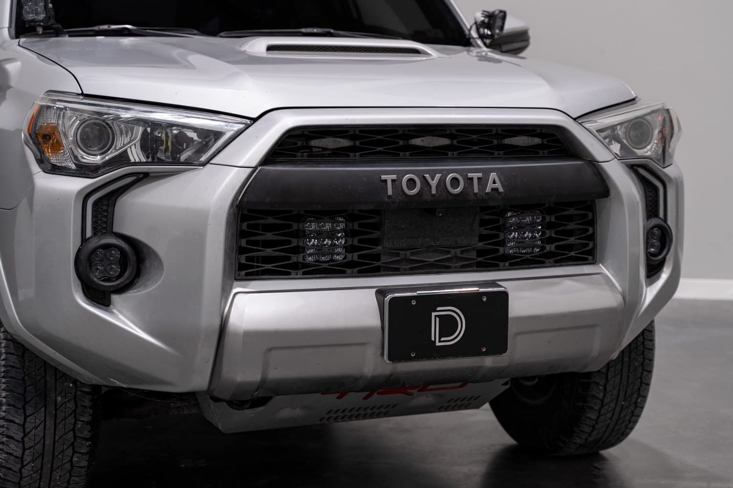 Diode Dynamics 4-Pod Kit SS5 Stealth LED compatible with 2014-2024 Toyota 4Runner, Yellow Driving Pro