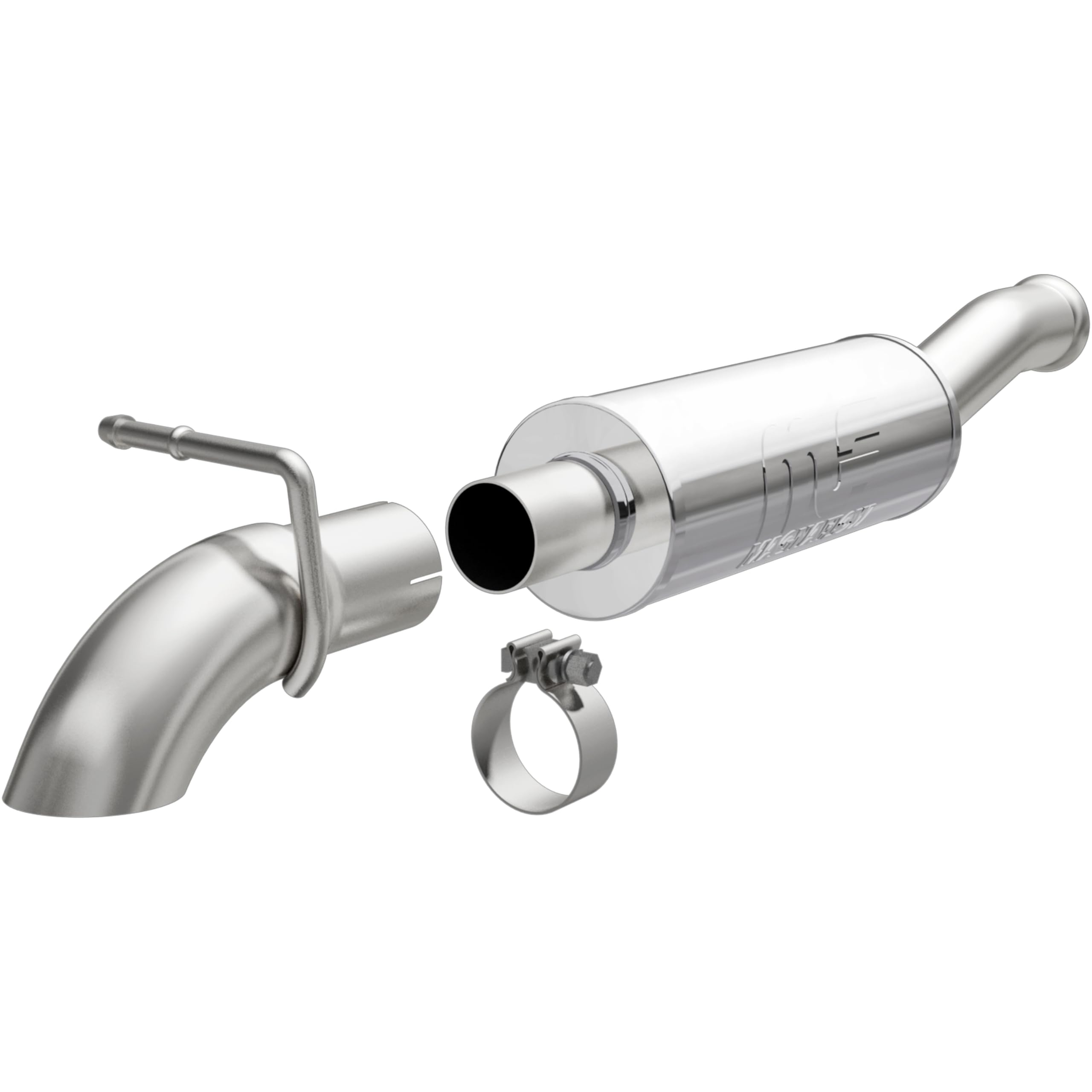 Performance Exhaust System MagnaFlow 19431: Cat-Back, Off Road Pro Series, For 2018-2025 Jeep Wrangler