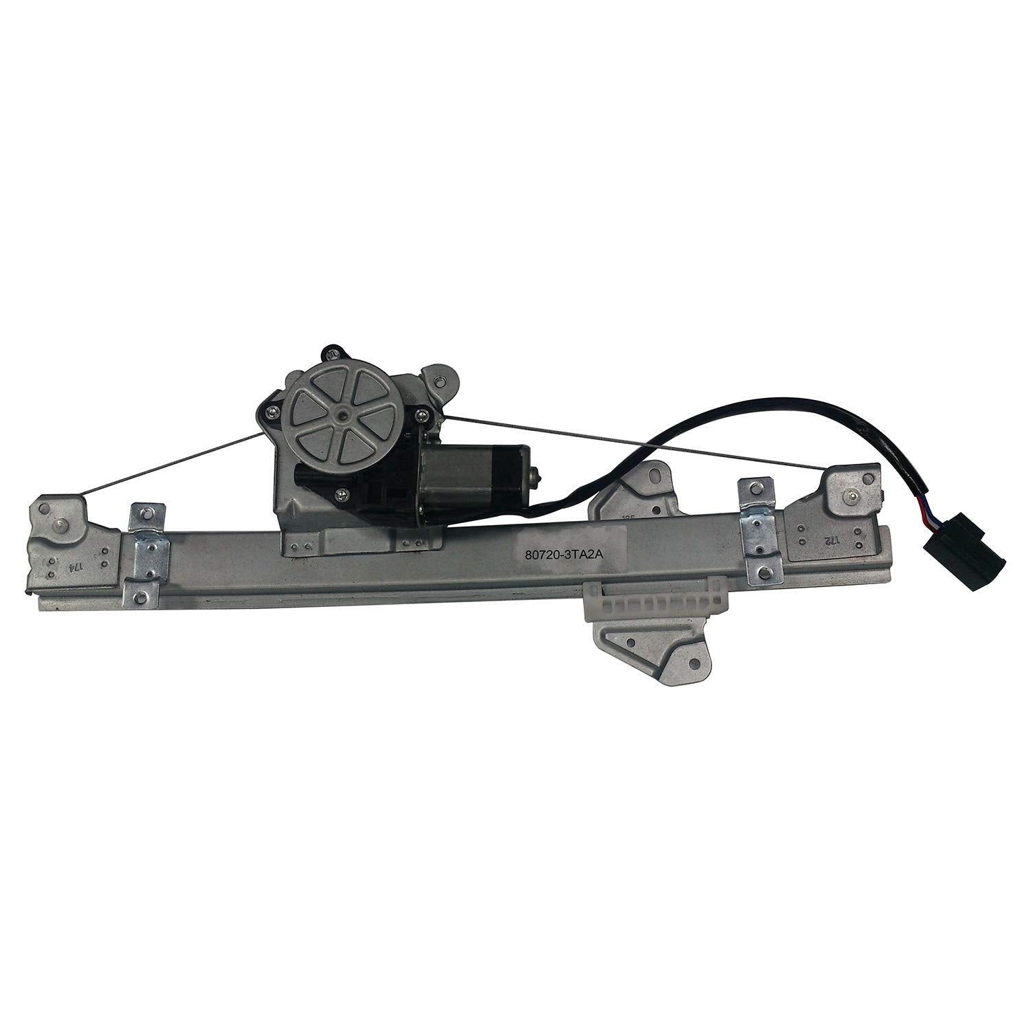 Power Window Motor and Regulator Assembly TYC 660605 Front Right-Side Compatible with 2013-2018 Nissan Altima