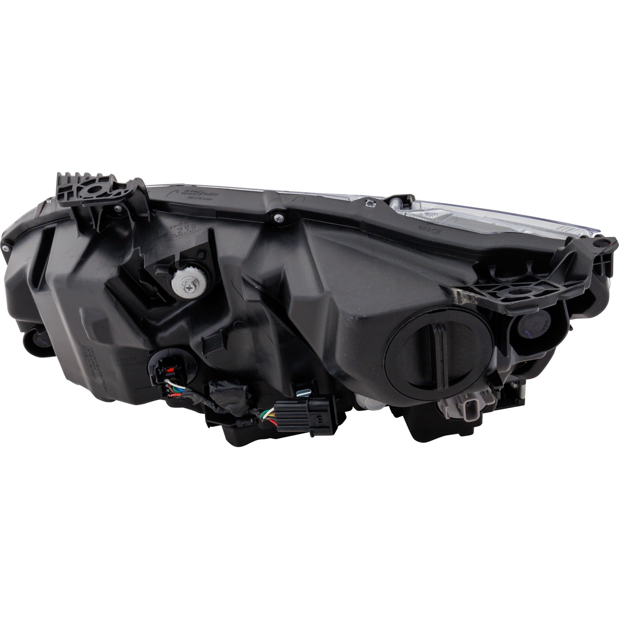 LED Headlight Assembly Go-Parts for 2019 Honda Civic Touring Model, Right (Passenger) Side, North America Built Vehicle, Replacement