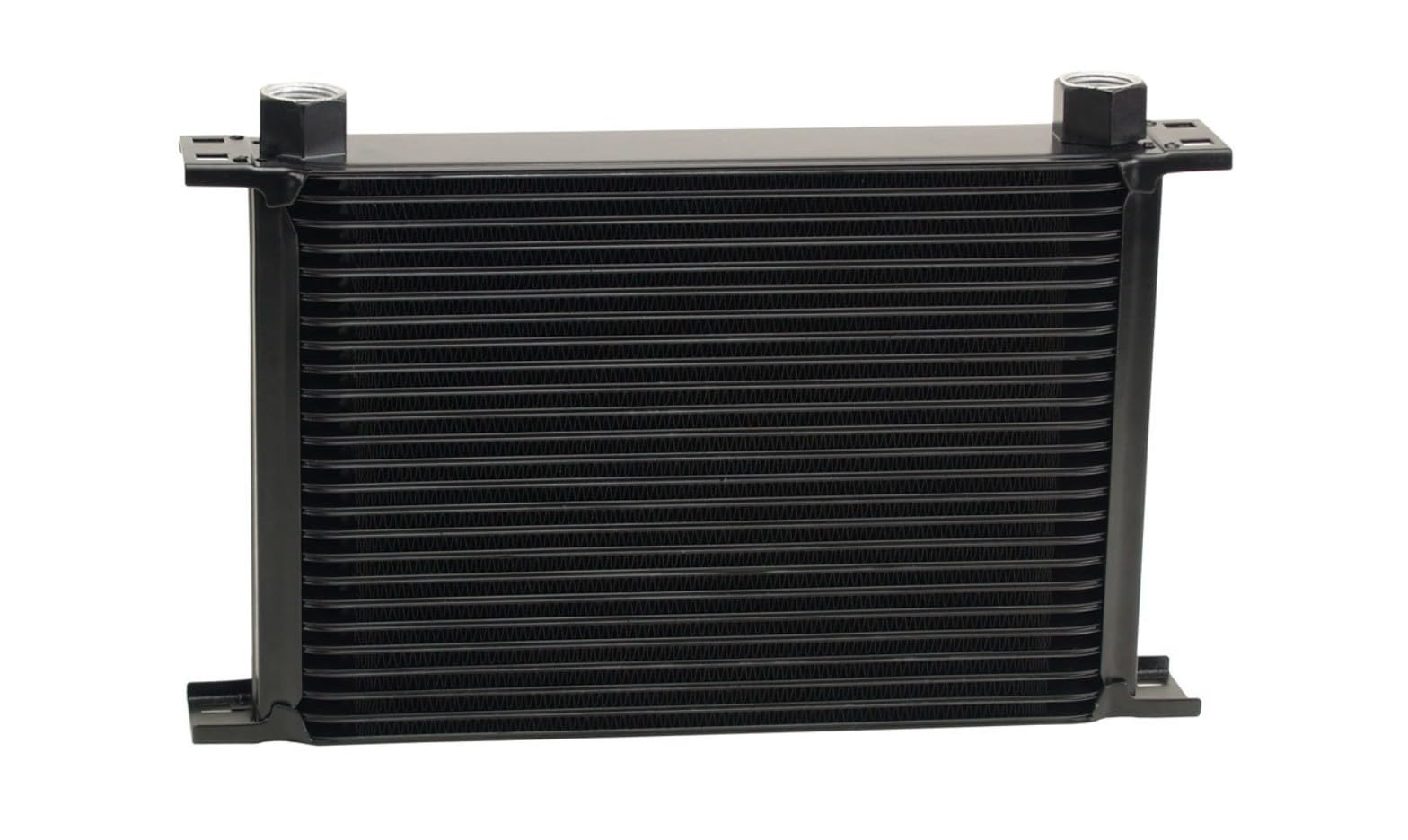 25 Row Derale Stacked Plate Cooler, Black 52578