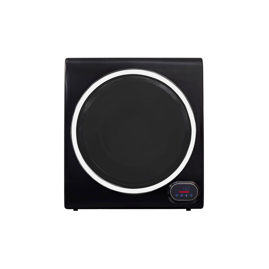 Compact Equator Vented Sensor Dryer 3.5cf/13lbs 110V Bottom Control Digital (Black)