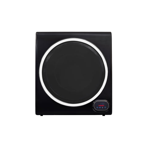 Compact Equator Vented Sensor Dryer 3.5cf/13lbs 110V Bottom Control Digital (Black)