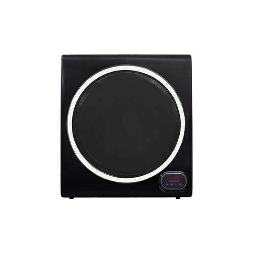Compact Equator Vented Sensor Dryer 3.5cf/13lbs 110V Bottom Control Digital (Black)