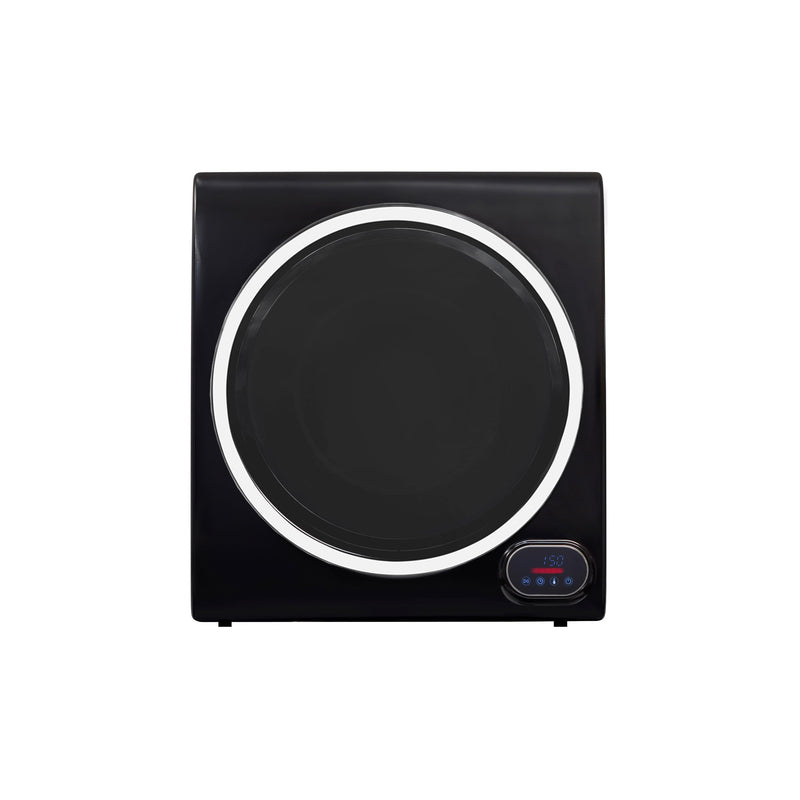 Compact Equator Vented Sensor Dryer 3.5cf/13lbs 110V Bottom Control Digital (Black)