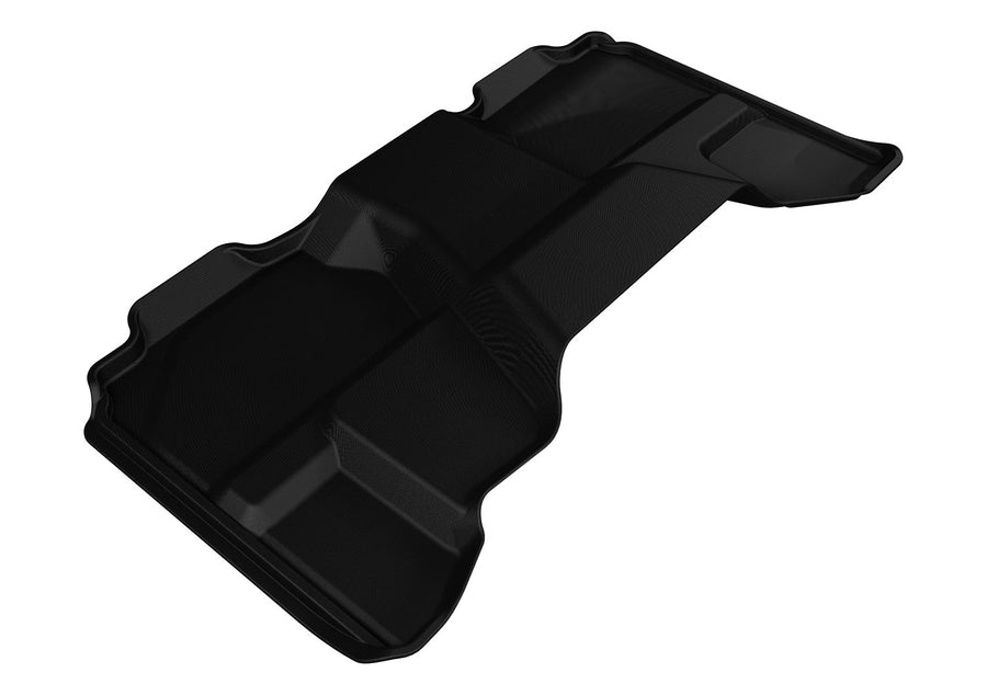 2007-2013 Chevrolet/GMC Silverado Extended Cab 3D MAXpider Kagu 2nd Row Floormats - Black (L1CH05021509)