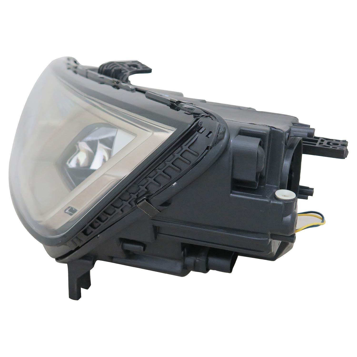 Left TYC Headlight Assembly Compatible with 2017-2019 Audi A4