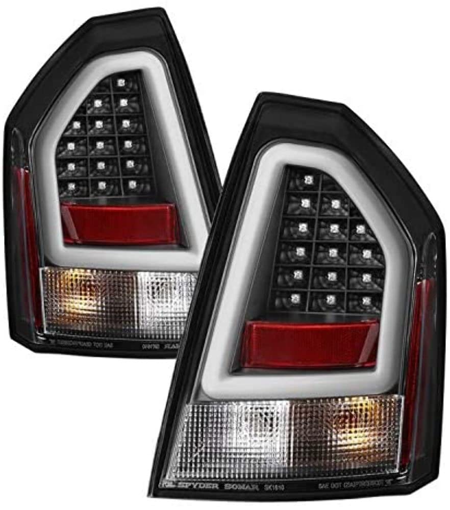 Tail Light Spyder Auto ALT-YD-C308V2-LED-BK, 1 Pack