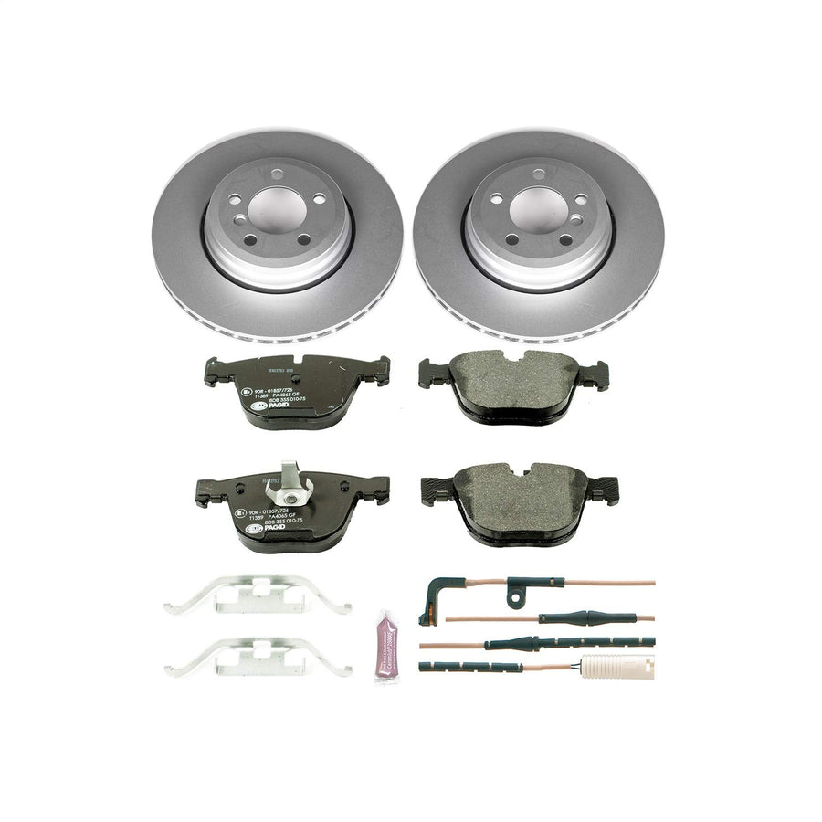 Power Stop ESK2086 Euro-Stop Rear Brake Kit For BMW 745Li 2002-2005, BMW 745i 2002-2005, BMW 760Li 2003-2005, BMW 760i 2004-2005 [Model Specific]