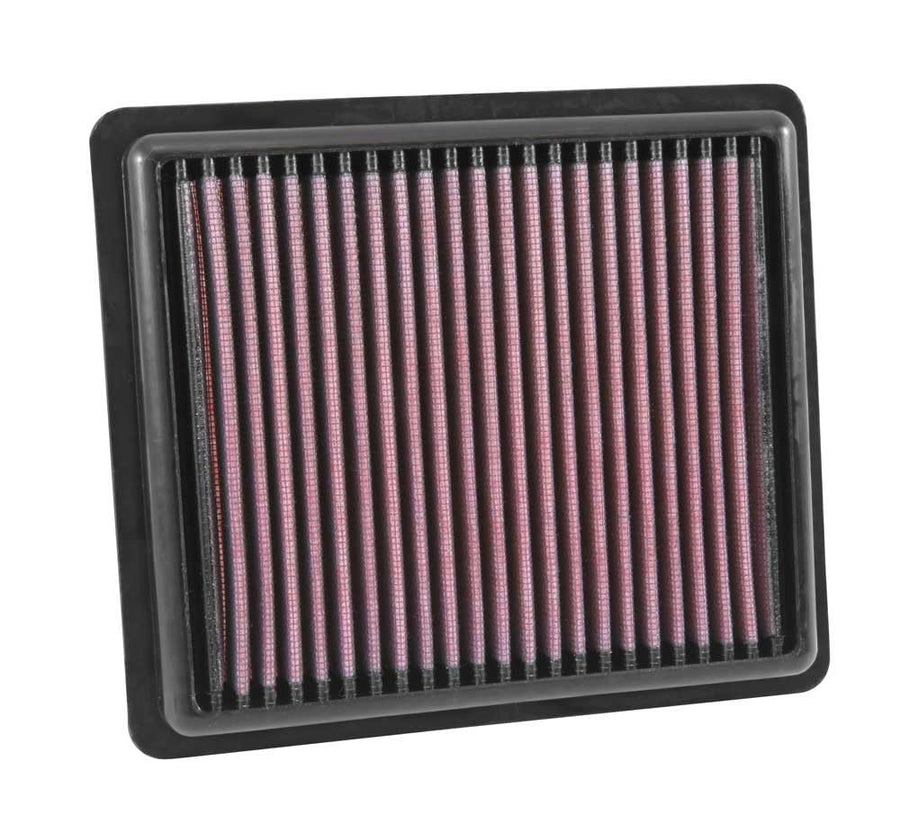 K&N Engine Air Filter: Replacement Car Air Filter, Washable, Clean Every 75,000 Miles, Reusable, Premium: Compatible with 2005-2008 FORD (Fiesta V), 33-2880