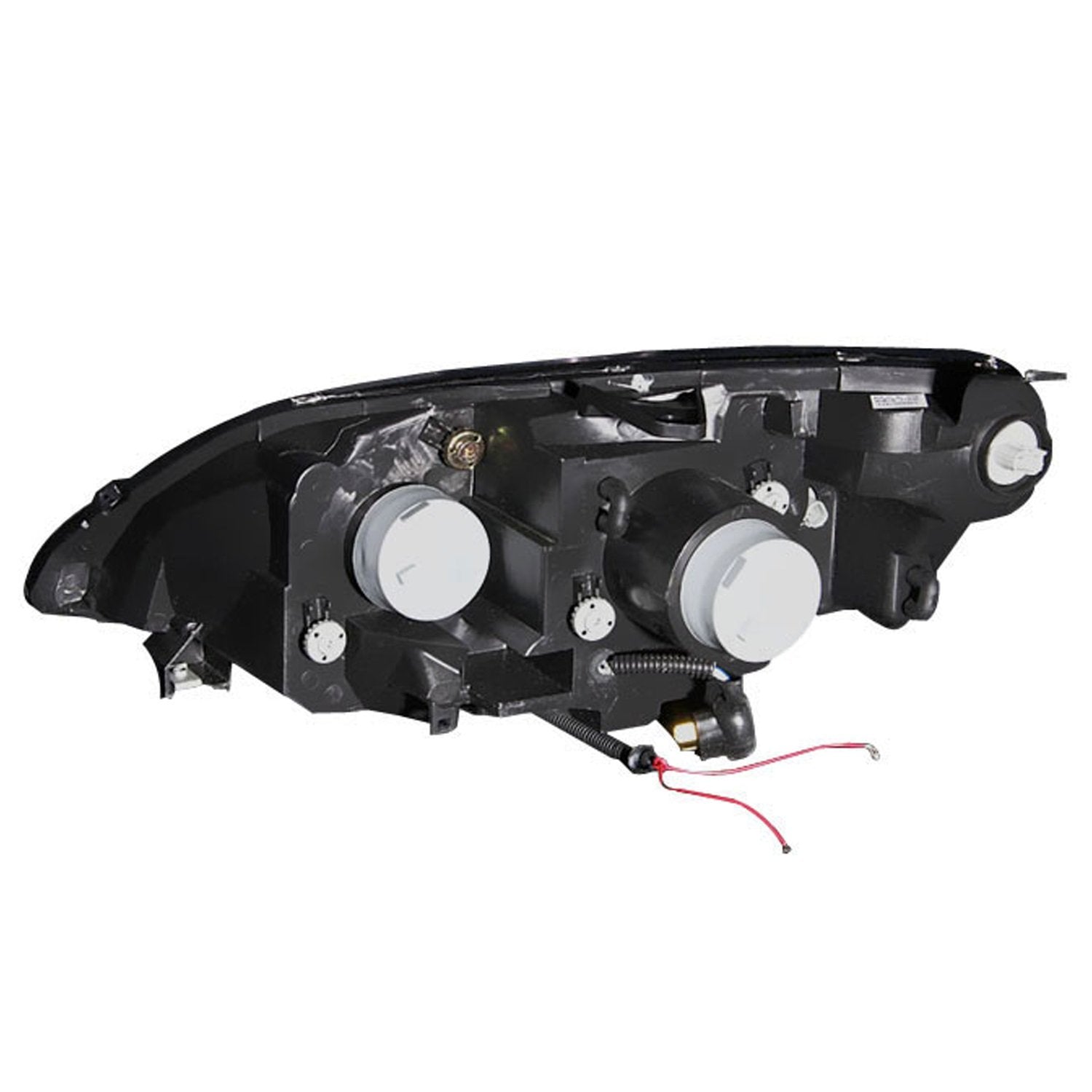 Honda Civic Anzo USA 121056 Projector with Halo Chrome Headlight Assembly - (Sold in Pairs)