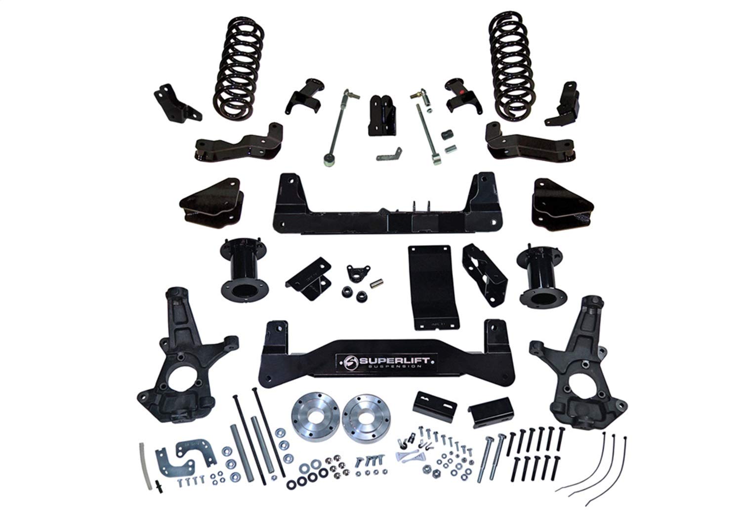 SUPERLIFT SUSPENSION RealTruck 6.5" Lift Kit for Tahoe/Yukon | Complete Lift Kit with Strut Spacers | K139 | Fits 2015-2016 Chevrolet Tahoe / GMC Yukon 1500 4WD with Factory Cast Steel Control Arms