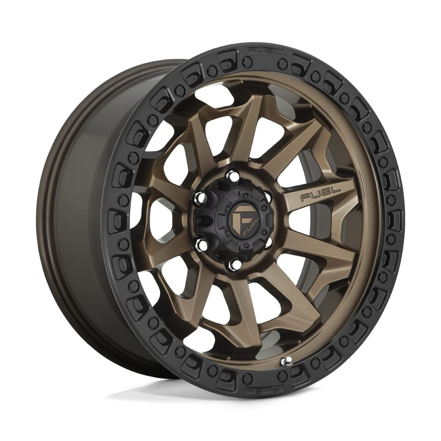 FUEL OFF-ROAD 18X9 COVERT 8X6.5 4.53-12mm MATTE BRONZE BLACK BEAD RING - D69618908245