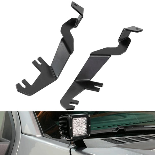 Hood Hinge Light Brackets Grimm Offroad for Ford F150 2021+