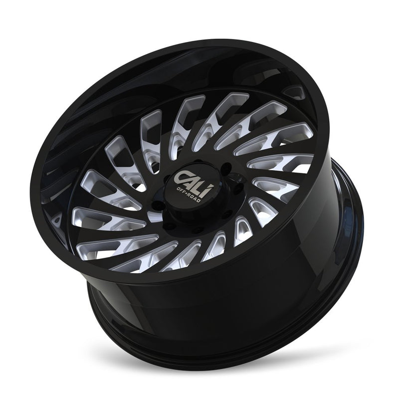 Wheel CALIOFFROAD SWITCHBACK Matte Black with (22 * 12''/8 * 180mm -51mm Offset)