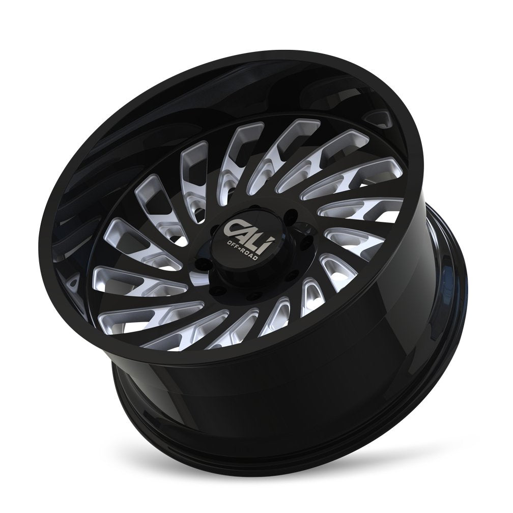 Wheel CALIOFFROAD SWITCHBACK Matte Black with (24 * 12''/8 * 170mm -51mm Offset)