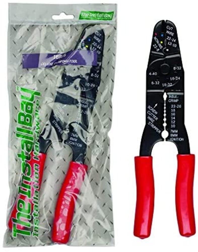 Deluxe Crimping Tool - Install Bay Retail Pack (IBR35), Display Products
