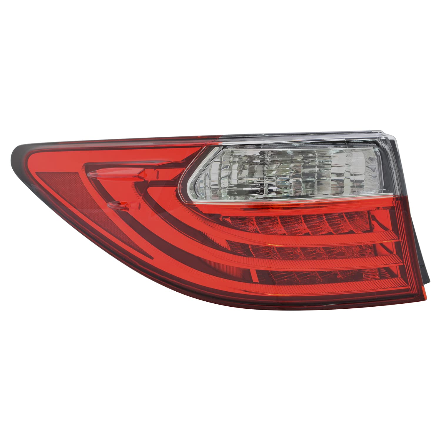Left TYC Tail Light Assembly Compatible with 2013-2015 Lexus ES350