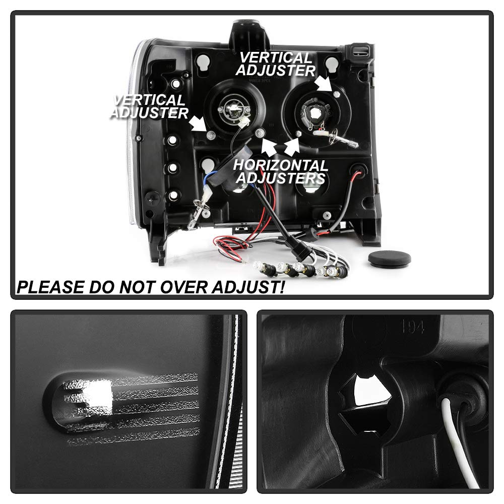 Projector Headlight Spyder - (PRO-YD-GS07-HL-BKV2)