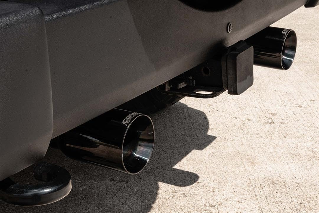07-18 Jeep Wrangler JKU Corsa 3.6L Sport 2.75in Cat-Back Exhaust w/Single 4in Tips (21122)