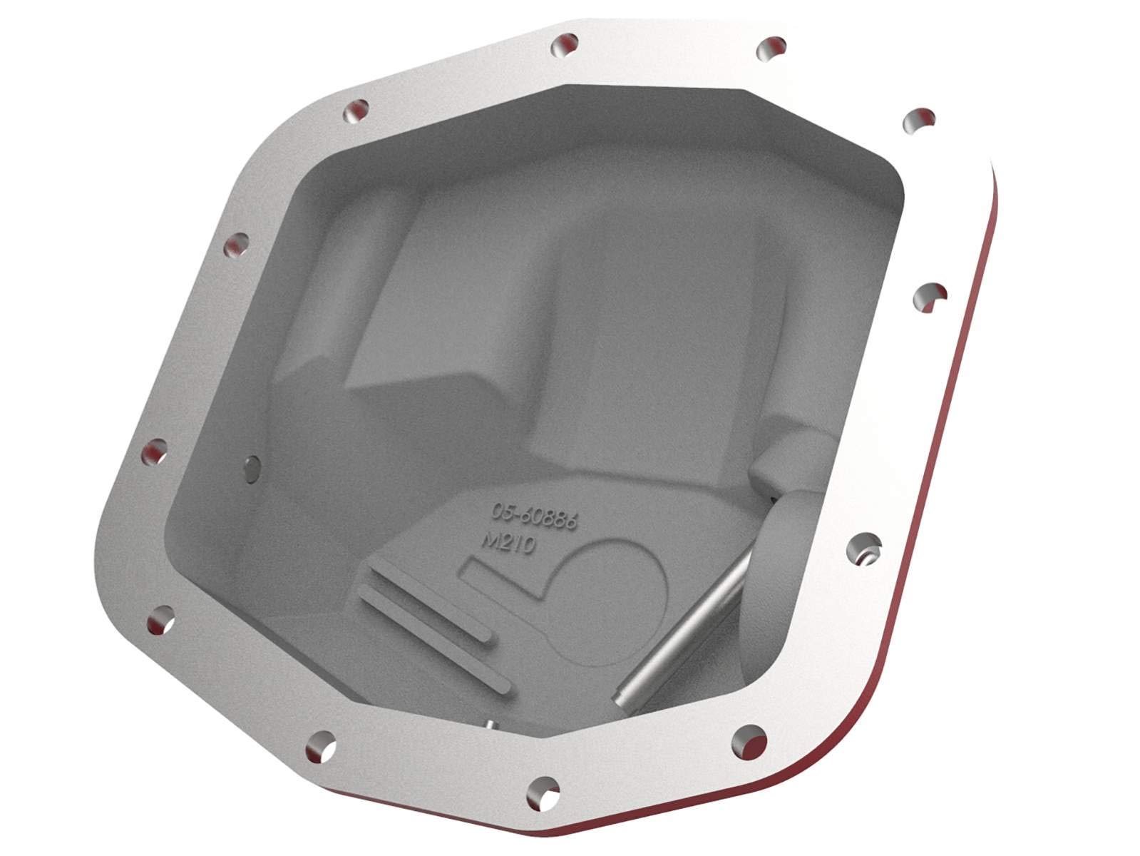 Pro Series aFe POWER Front Differential Cover Red w/Machined Fins - #46-71030R - Jeep Wrangler (JL) 18-23/ Gladiator (JT) 20-23 (Dana M210)