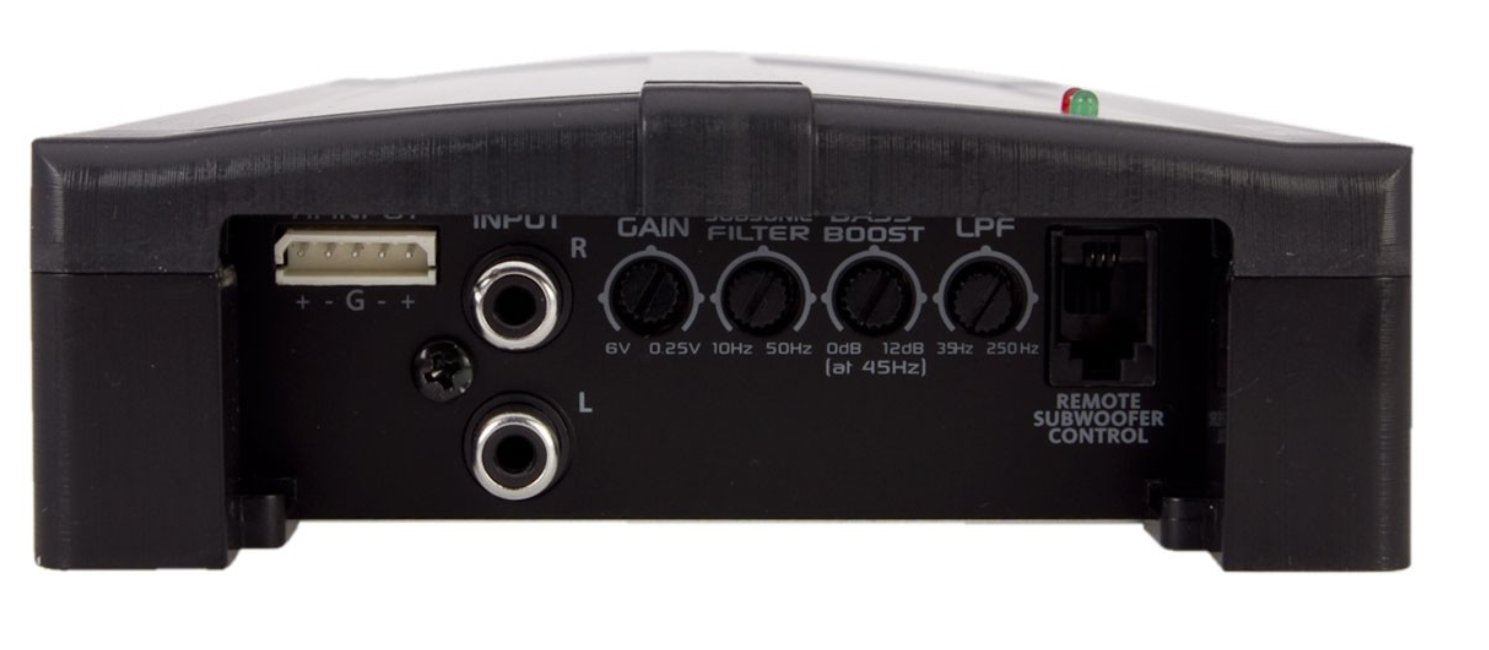 RZ1-2300D Power Acoustik 2300W Class D Monoblock Amplifier, Black