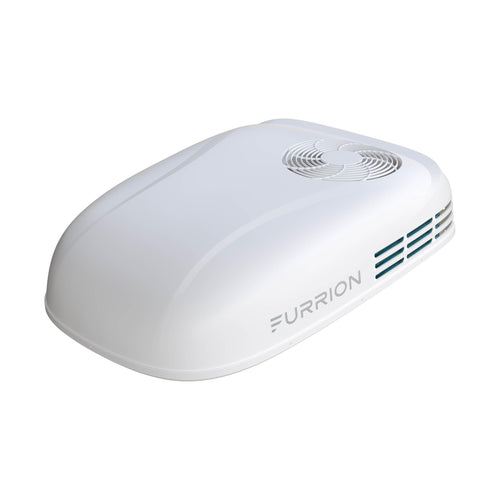 Low-Profile Furrion Chill HE 15K White Rooftop Air Conditioner with Heat Pump, R32 Refrigerant, Dual Fan Motors, Climatesmart, Vibrationsmart, Adaptable Control - FACR13LPSA2-PS-AM KIT