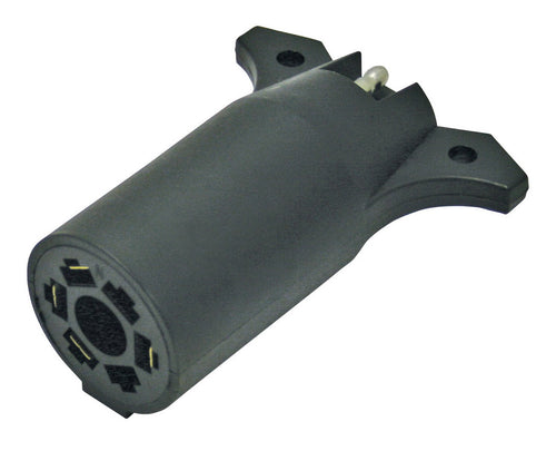 7-Way to 4-Way Flat Blade Wiring Adapter Reese Towpower 74607 - Black