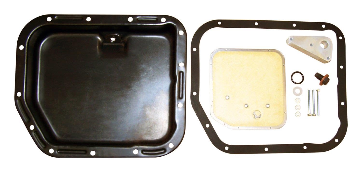 Off-Road Crown Automotive-24001 Deep Transmission Pan Kit - Black