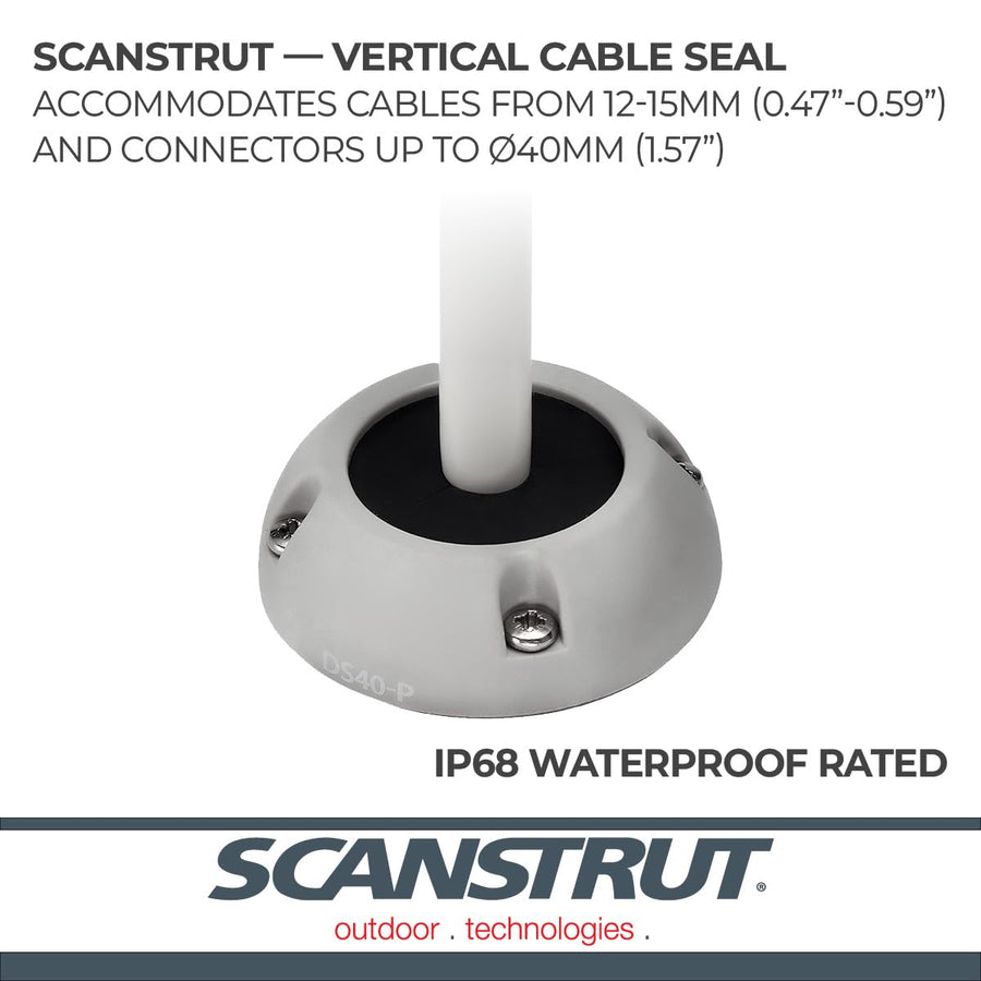 Scanstrut Large DS40-P Cable Seal - Plastic, White