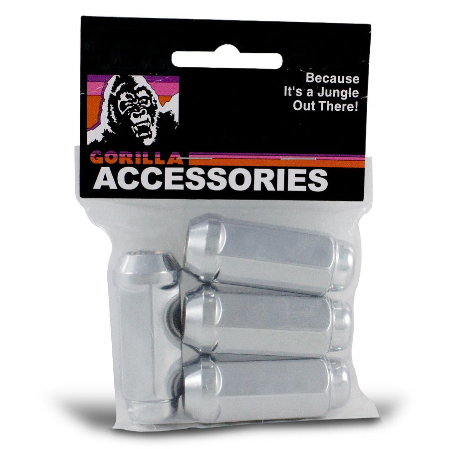Extra Long Gorilla Automotive 76197XLB Acorn Duplex Lug Nuts (9/16" Thread Size)