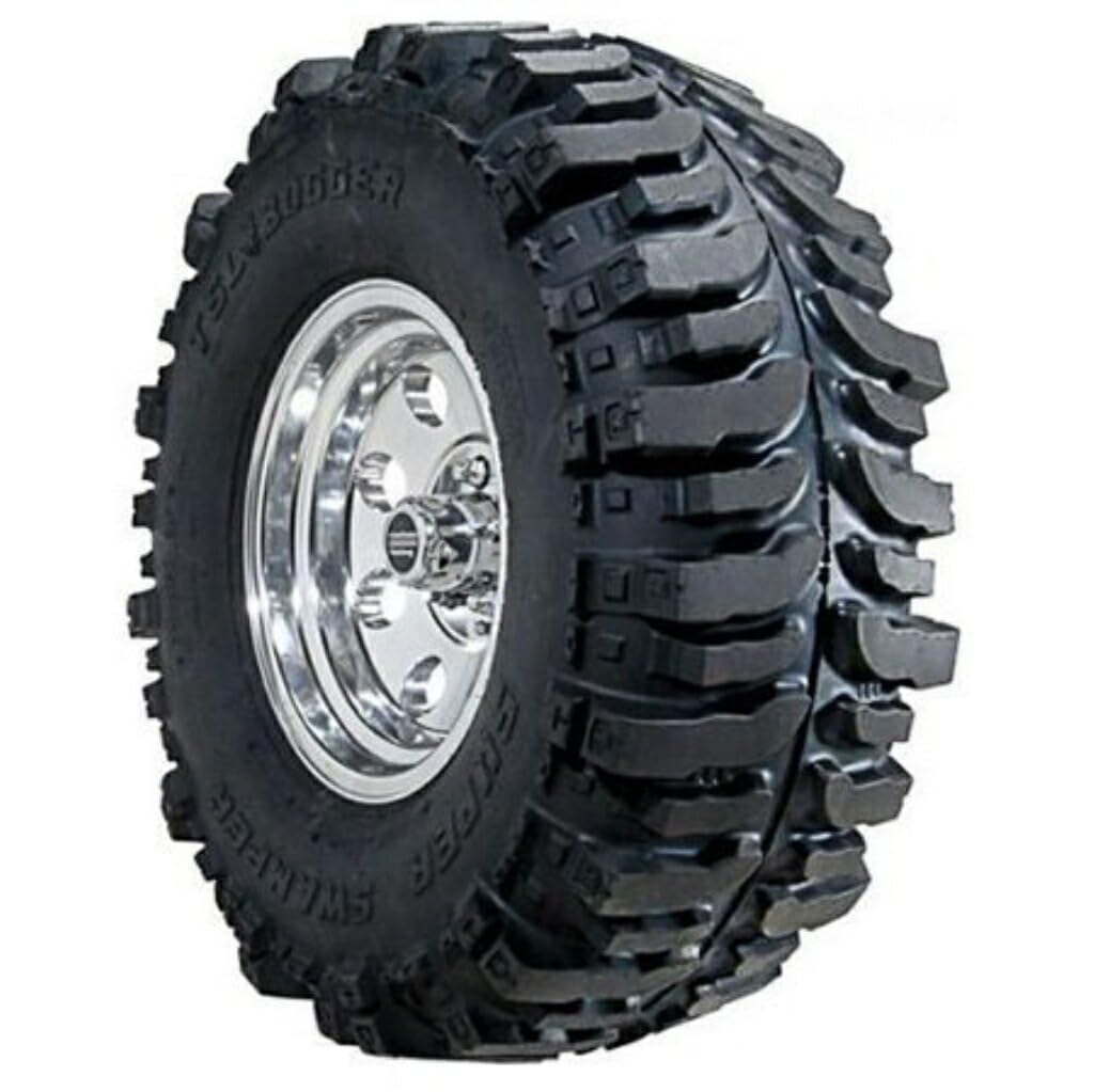 6 PLY 19.5/44-17LT Black SIDEWALL Super SWAMPER TSL/BOGGER-Nylon-TUBEL