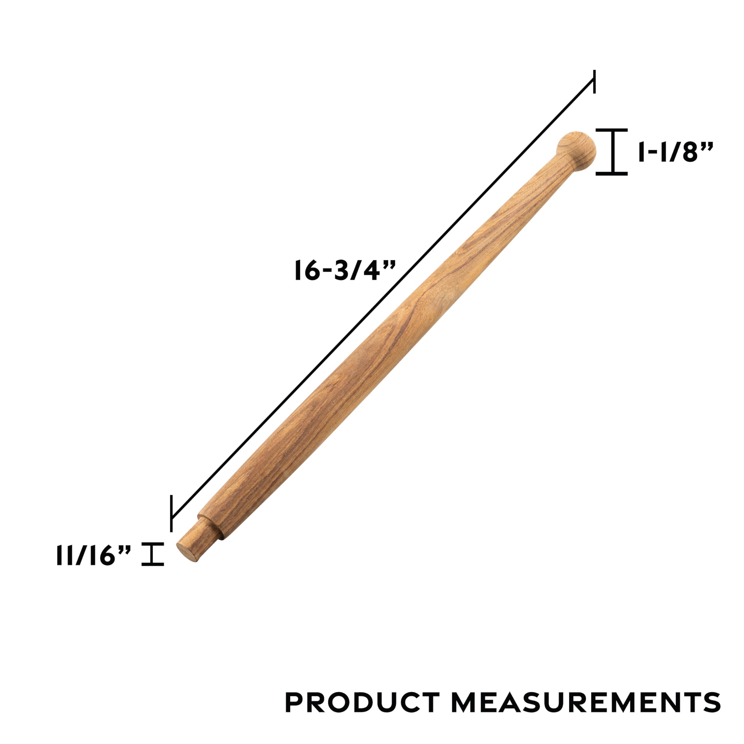 Whitecap 60748 Teak Flag Pole - 18" Whitecap