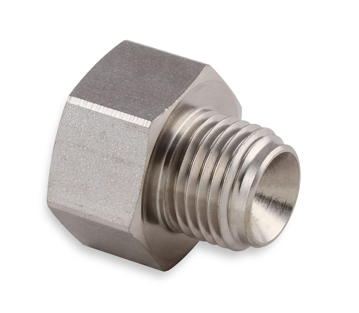 Hardline Adapter, EARL'S PERFORMANCE PLUMBING 9/16"-18 Inverted Flare Male to 3/8"-24 Inverted Flare Female for 3/16"