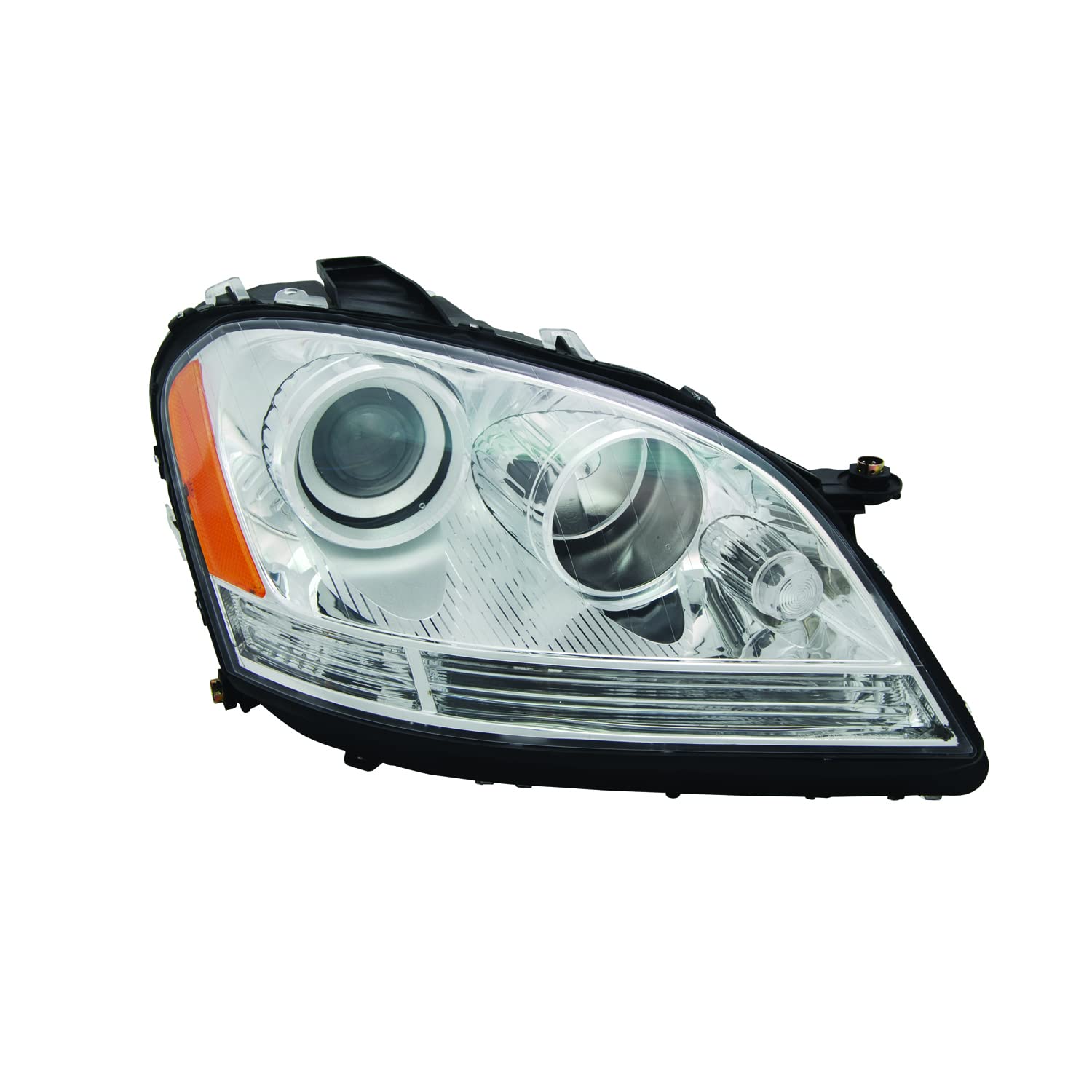 Right TYC Headlight Assembly Compatible with 2006-2007 Mercedes Benz M Class