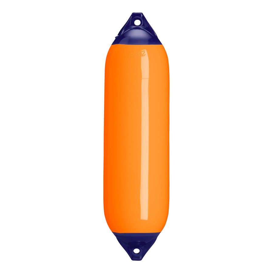 Polyform F-6 Standard Boat Fender F-Series - Blue Ropehold Orange