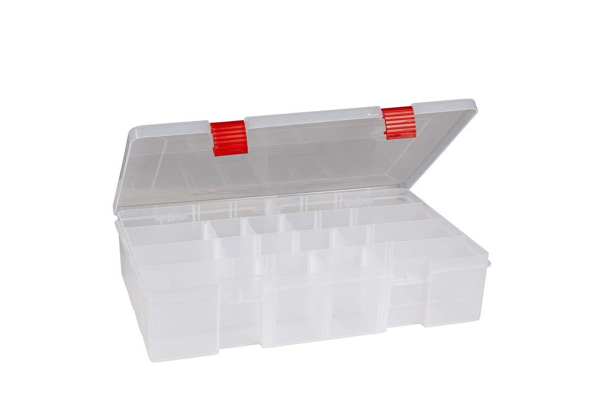 3700 DEEP Plano Rustrictor Stowaway, Premium Tackle Storage with Rust Prevention, Clear