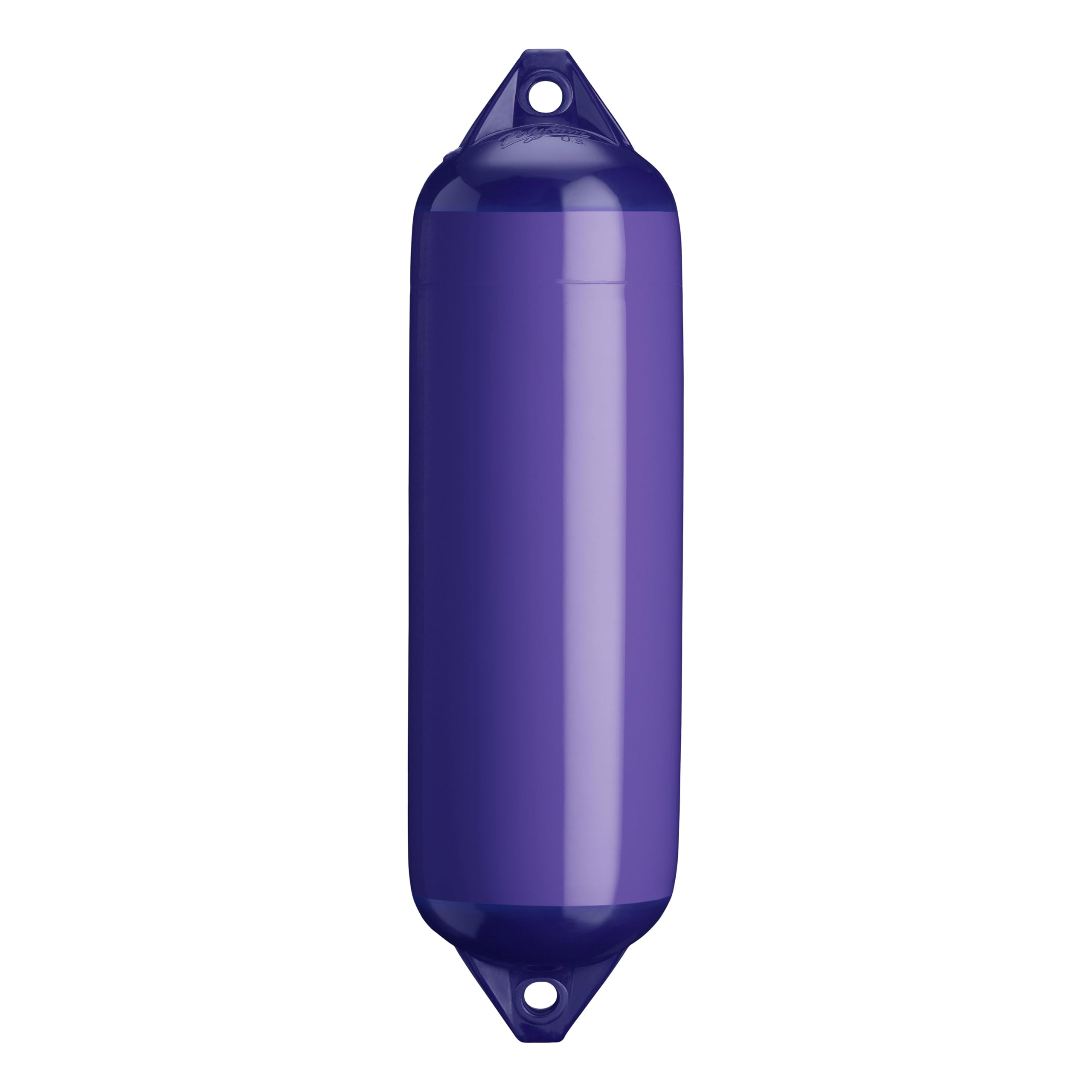 F-3 Standard Polyform Boat Fender Blue Ropehold - Purple