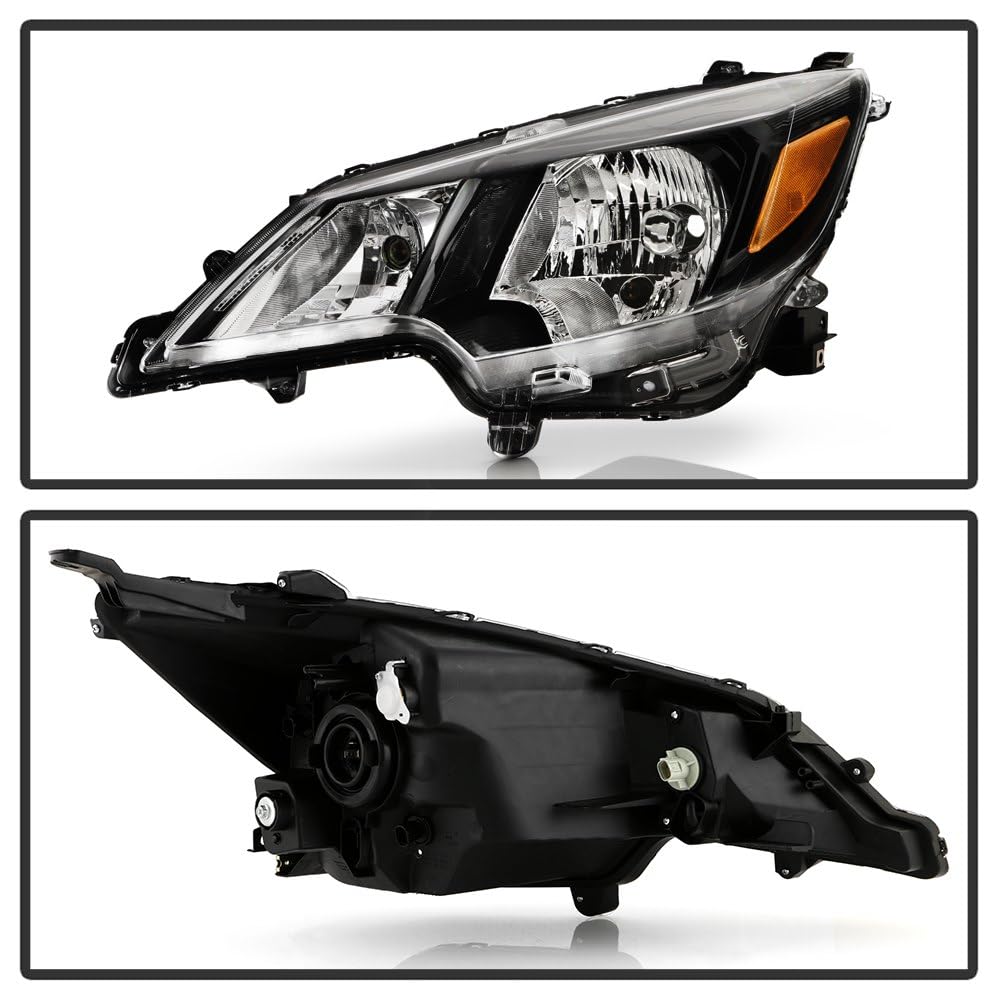 Mitsubishi Mirage 21-22 ES/LE/BE (Not Fit SE) Spyder (OE) Halogen Headlight - OE Black