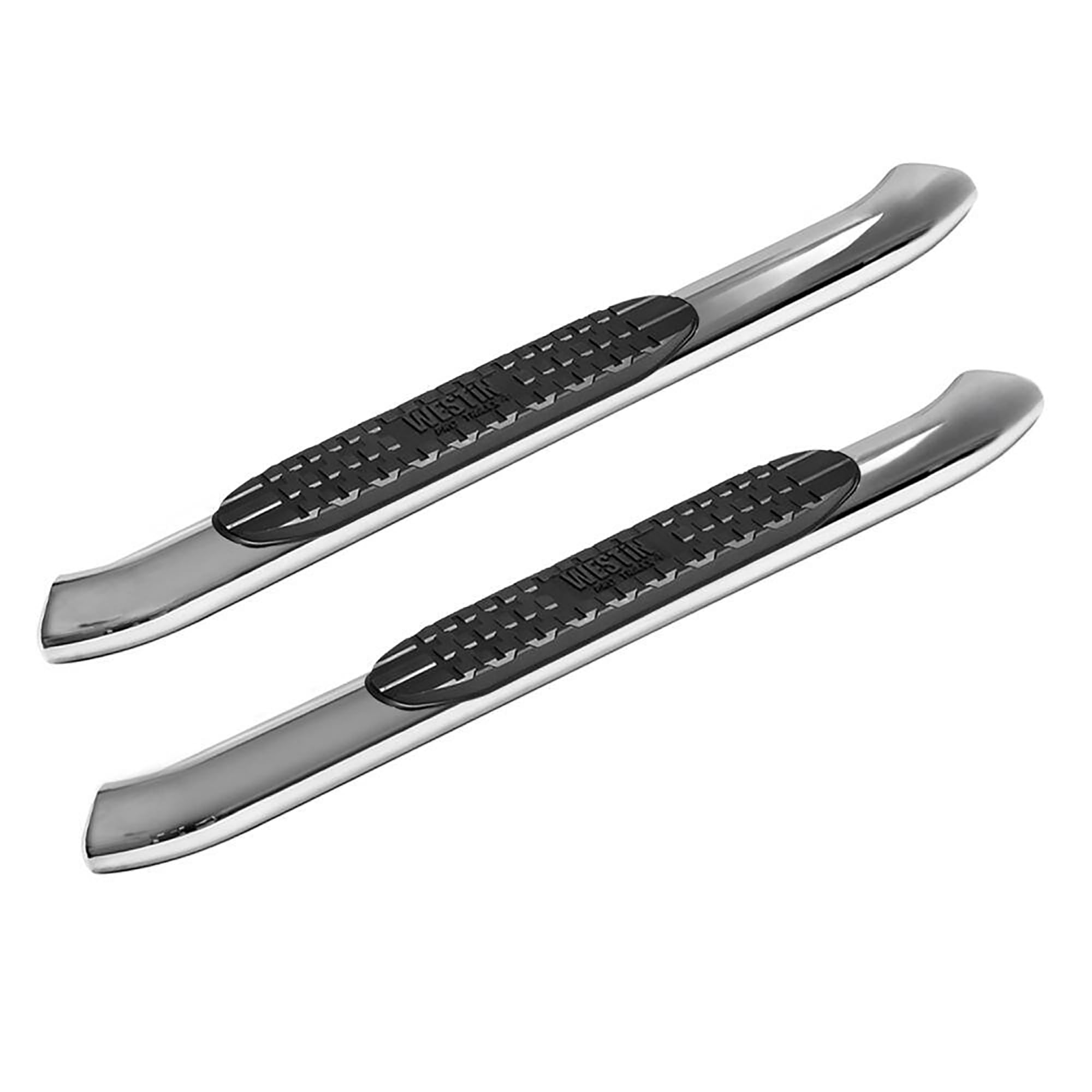 21-24050 Westin PRO TRAXX 4 Oval Nerf Bars fits 2018-2025 Wrangler JL 2Door Polished Pair